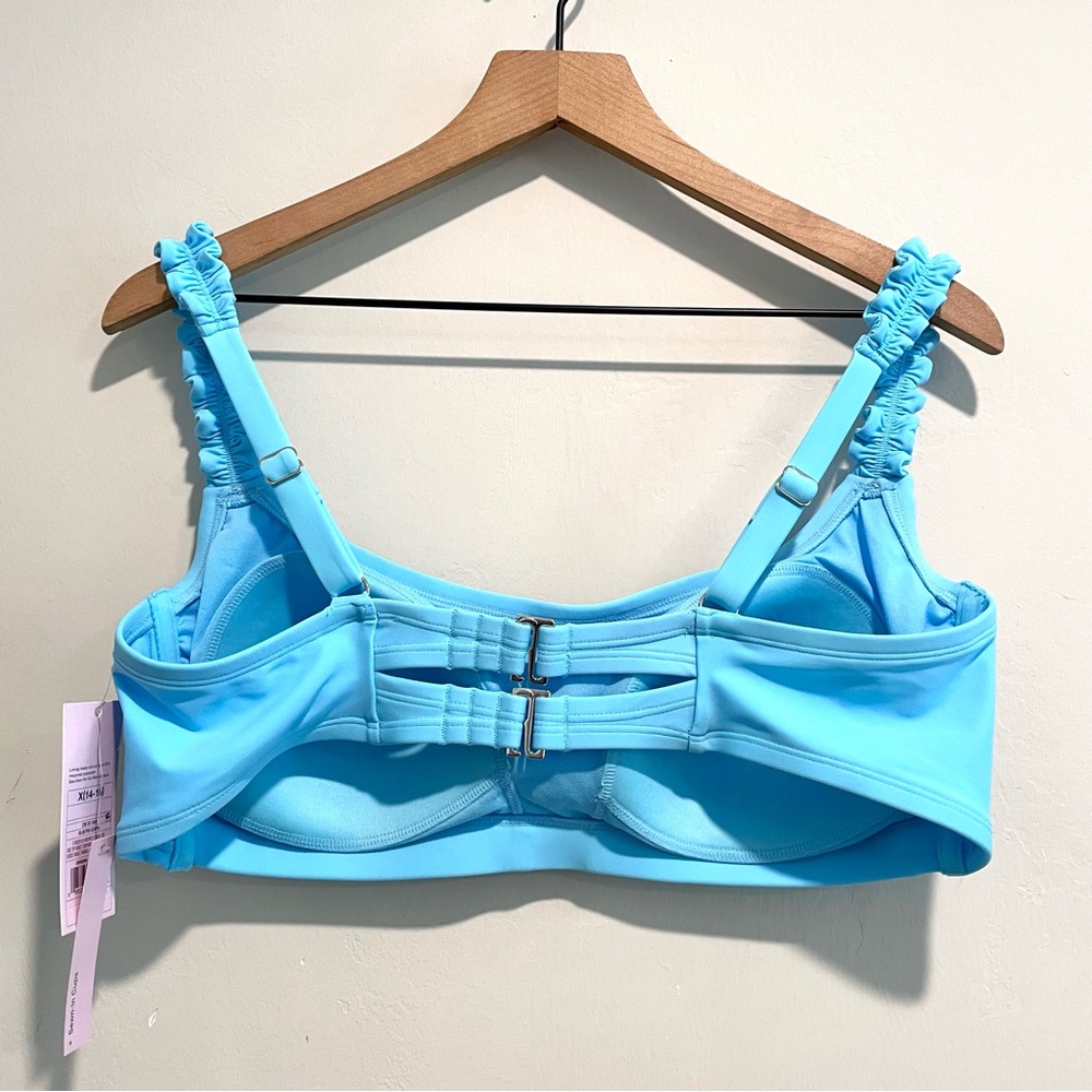 Wild Fable Ruffle Strap Swim Bikini Top - Picture 8 of 11